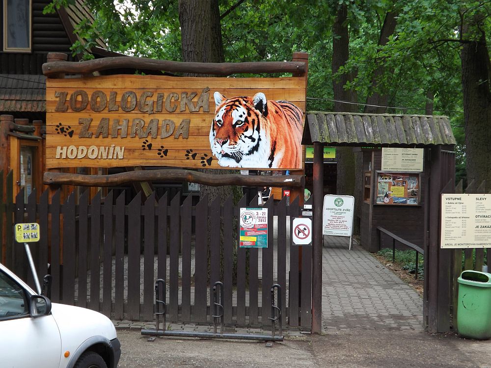 Zoo Hodonin - Eingang