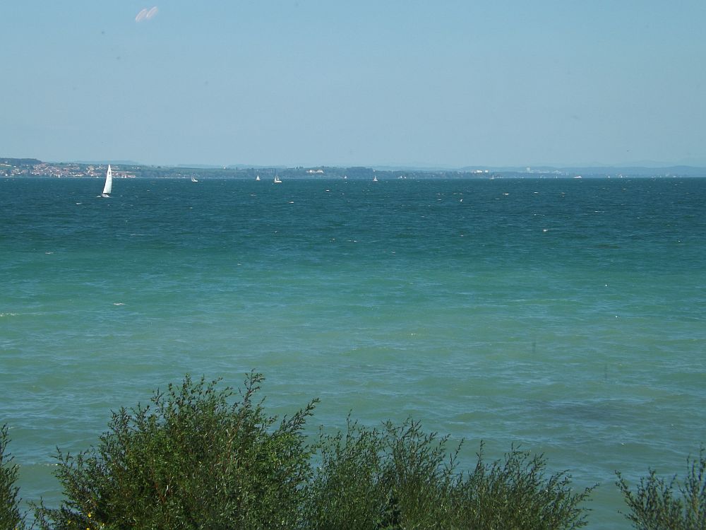 Ausblick auf den Bodensee (vom Sea Life Konstanz)