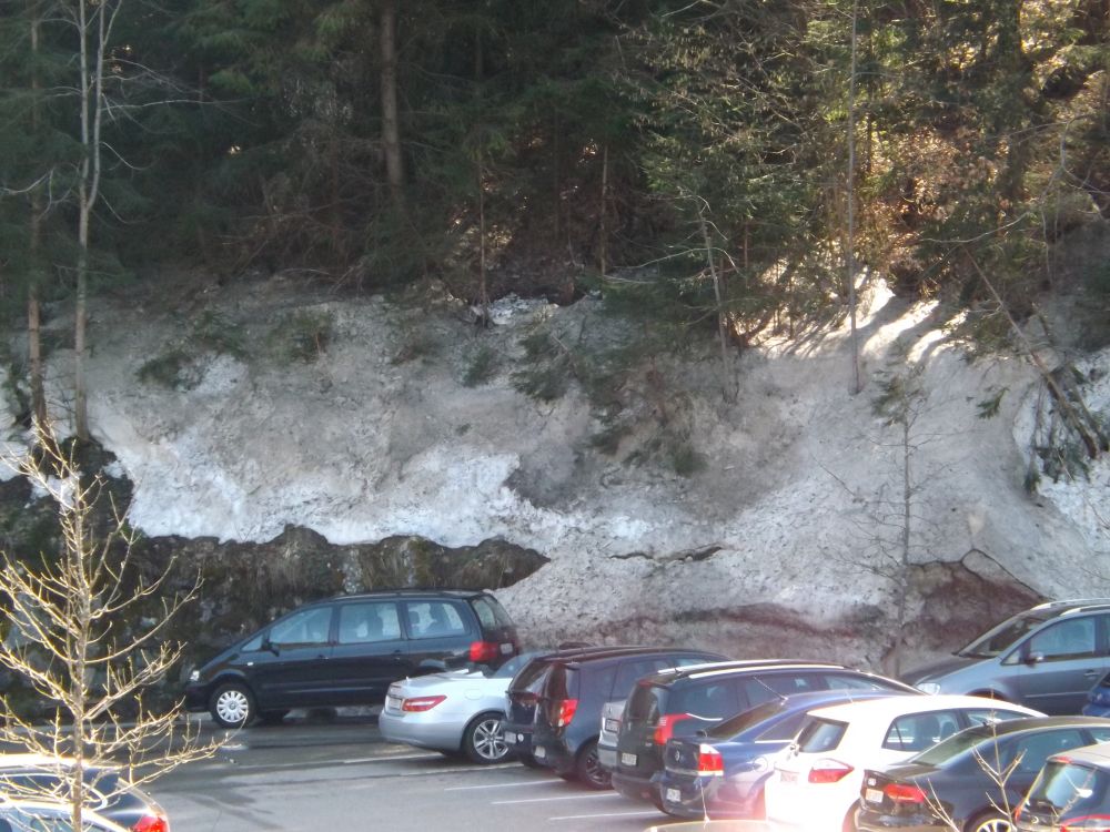 Schnee im Steinwasen-Park