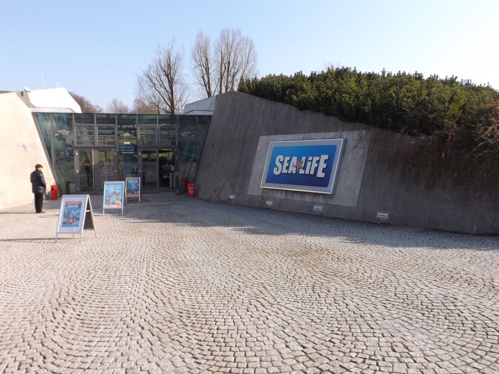 Sealife München, Eingang