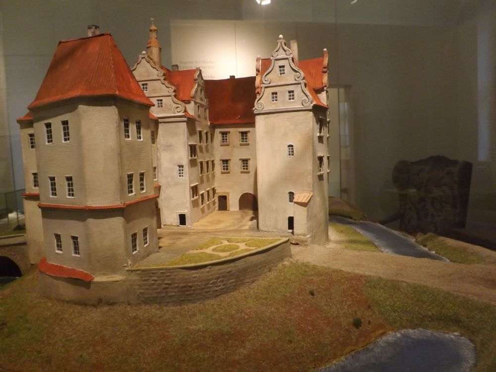 Schloss Hoyerswerda, Modell
