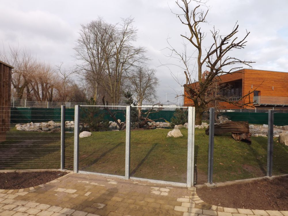Neue Waschbärenanlage (Zoo Heidelberg)
