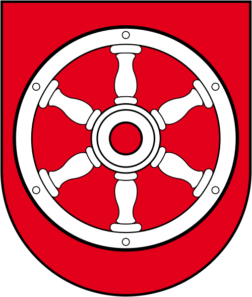 Das Wappen der Stadt Erfurt