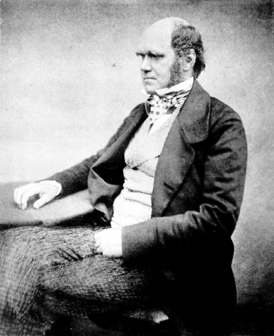 Charles Darwin im Alter von 51