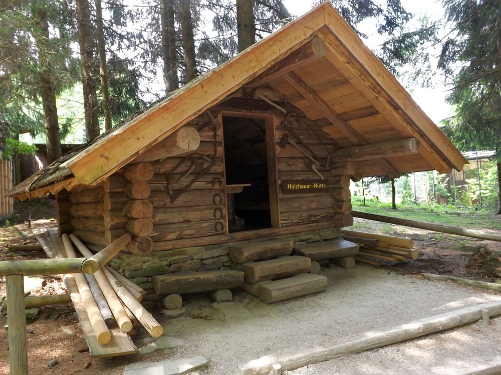 Holzfällerhütte (Bayerwald-Tierpark Lohberg)