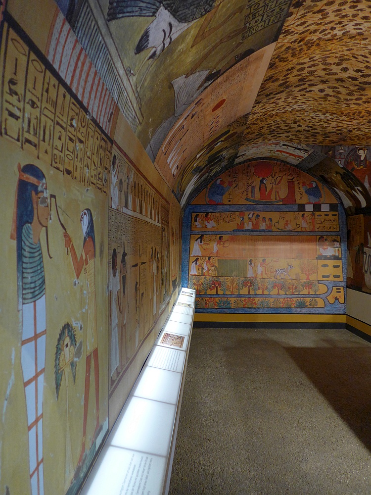 Ägyptische Grabkammer (Evolutionsmuseum Schmiding)